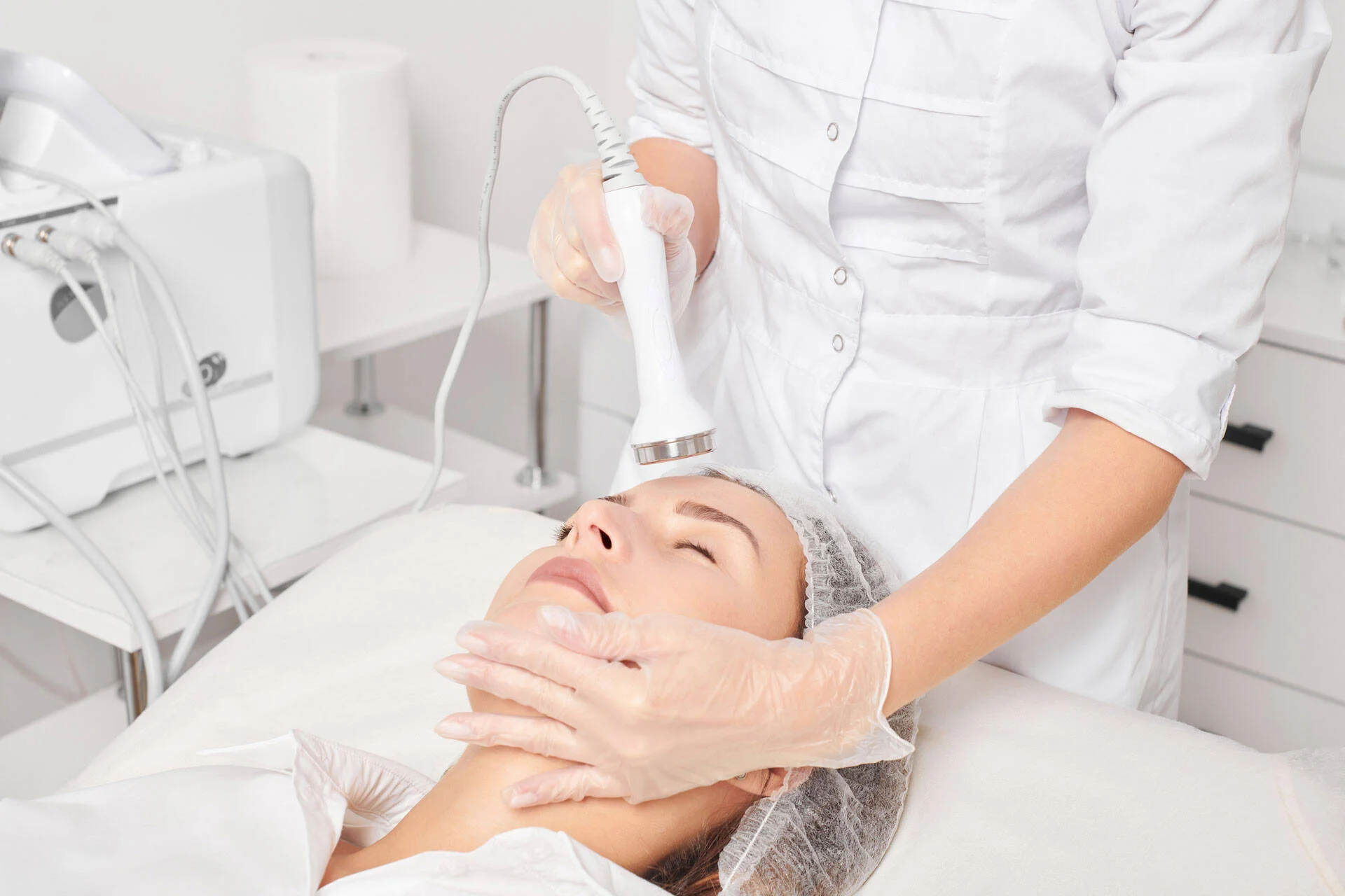 HIFU treatment illustration